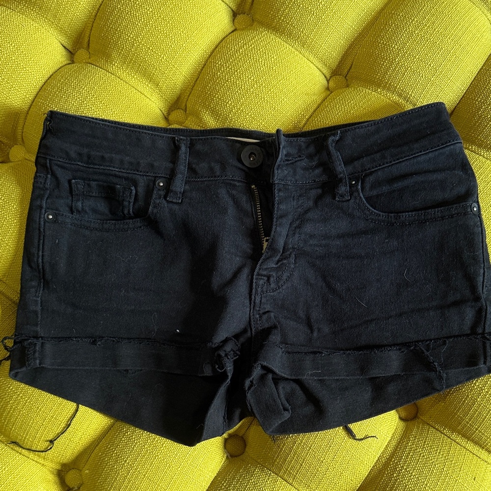 Bullhead Black Jean Shorts for Women